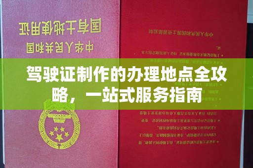 埤头驾驶证制作的办理地点全攻略，一站式服务指南