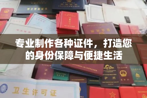 埤头专业制作各种证件，打造您的身份保障与便捷生活