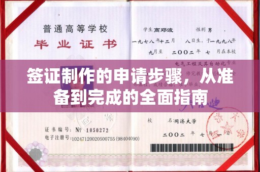 埤头签证制作的申请步骤，从准备到完成的全面指南
