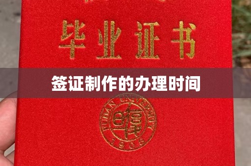 埤头签证制作的办理时间