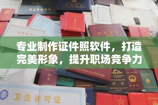 埤头专业制作证件照软件，打造完美形象，提升职场竞争力