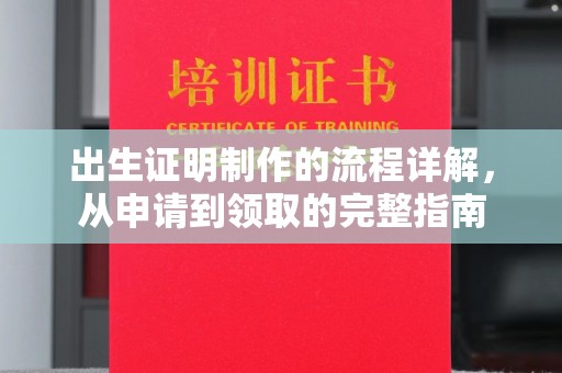 埤头出生证明制作的流程详解，从申请到领取的完整指南