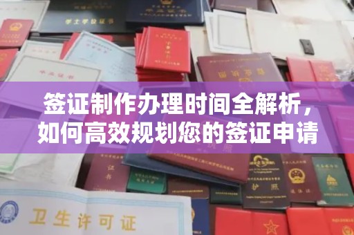 埤头签证制作办理时间全解析，如何高效规划您的签证申请流程
